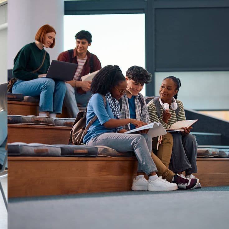 People helping each other